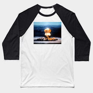 Atomic bomb explosion (T165/0126) Baseball T-Shirt